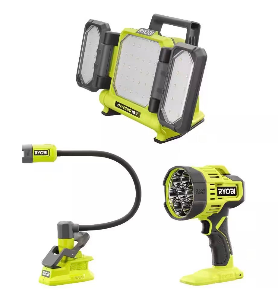 18V ONE+ 3-Tool Light Combo PCL1308B