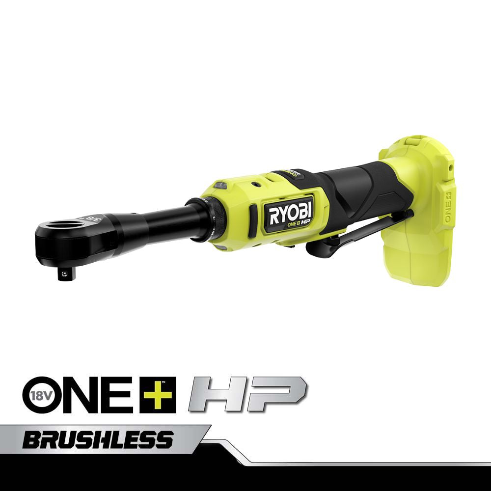 18V ONE+ HP Brushless 3/8" Extended Reach Ratchet PBLRC25B