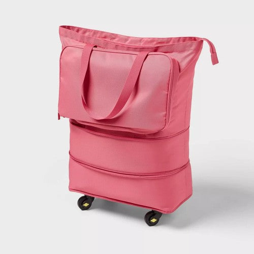 Collapsible Rolling Storage Bin