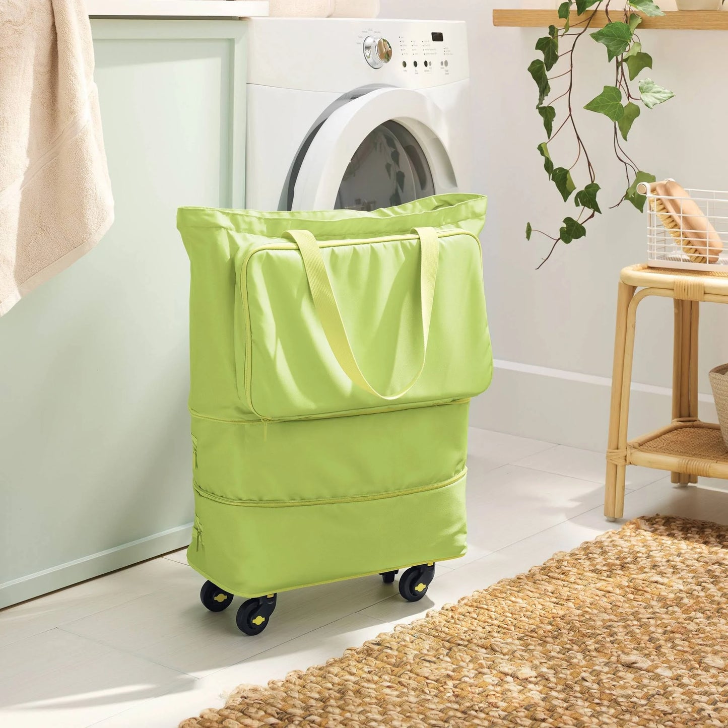 Collapsible Rolling Storage Bin