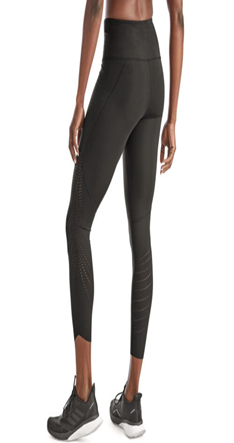 Member's Mark Women Active Perforated Pocket Black HW 7/8 Legging