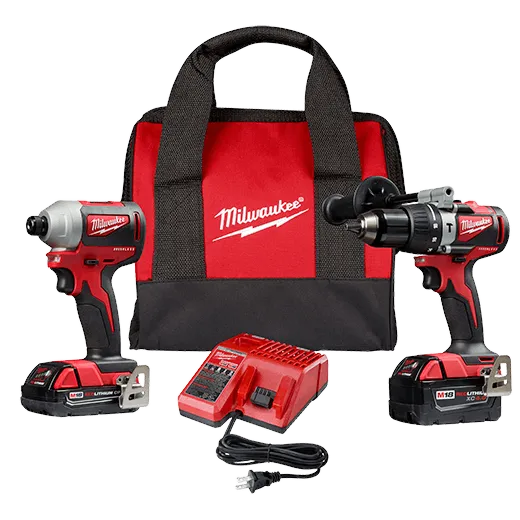 M18 Brushless 2-Tool Combo Kit, Hammer Drill/Impact Driver 2893-22CX