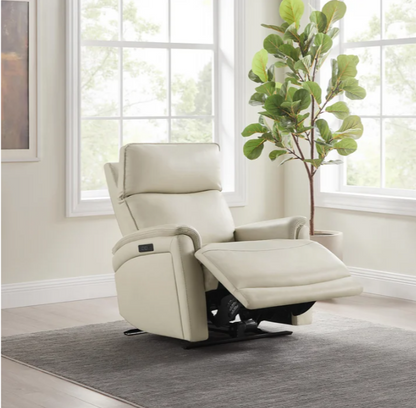 Sanders Leather Power Recliner with Power Headrest