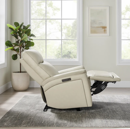 Sanders Leather Power Recliner with Power Headrest