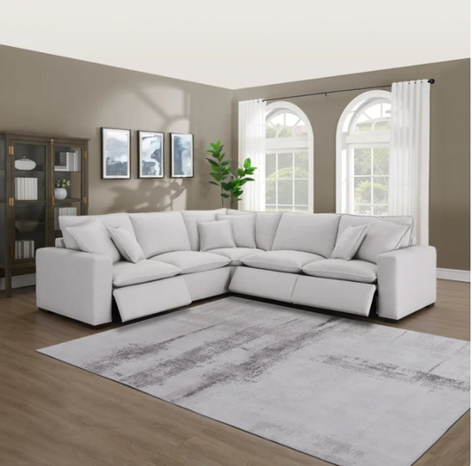 Alena Fabric Power Reclining Sectional