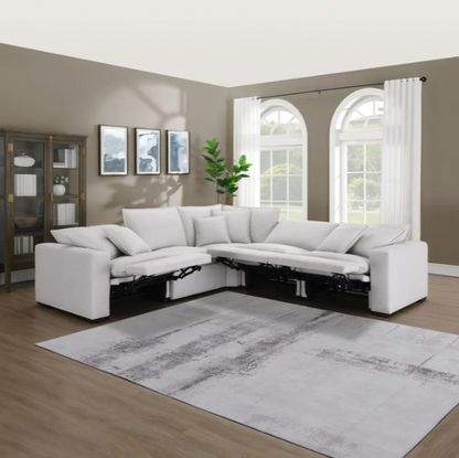 Alena Fabric Power Reclining Sectional