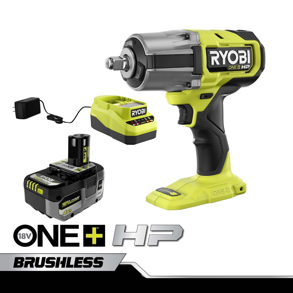 18V ONE+ HP Brushless 4-Mode 1/2"High Torque Impact Wrench   PBLIW01K2