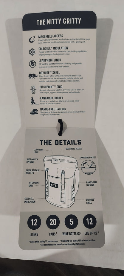Yeti Hopper Backpack M12 Soft Cooler